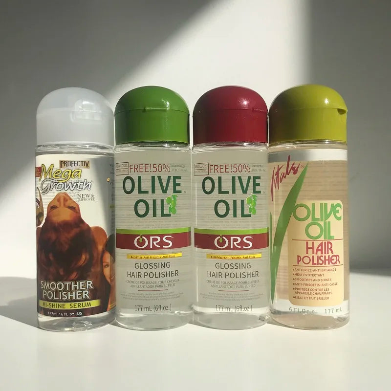 ORS 117ml Hair Polisher Olive Oil Moisturizing Essential Serum Anti-Frizz&Binding Serum Oil For All Hair Textures Strengthen