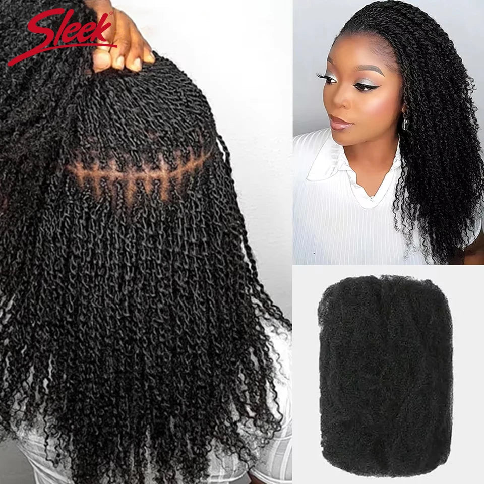 Big Sale Afro Kinky Bulk Human Hair For Braid Twists Curly Hair Extension Peruvian Hair For Dreadlock Extension Create Dreadlock