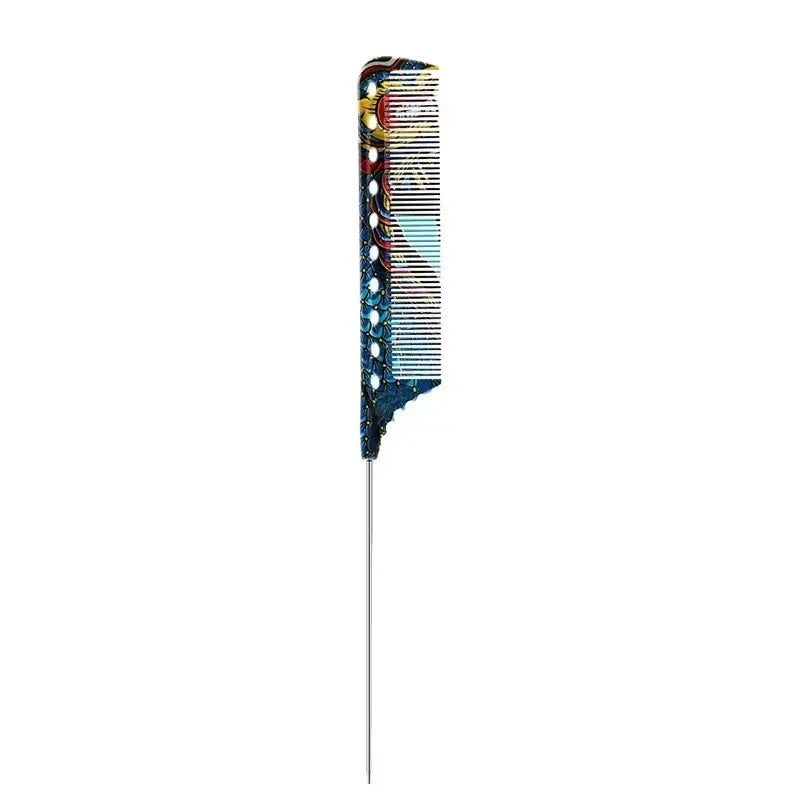 Chinese Dragon Personality Hair Cutting Comb Salon Hair Stylist Professional Male Pointed Tail Comb Special for Real Hair Wigs