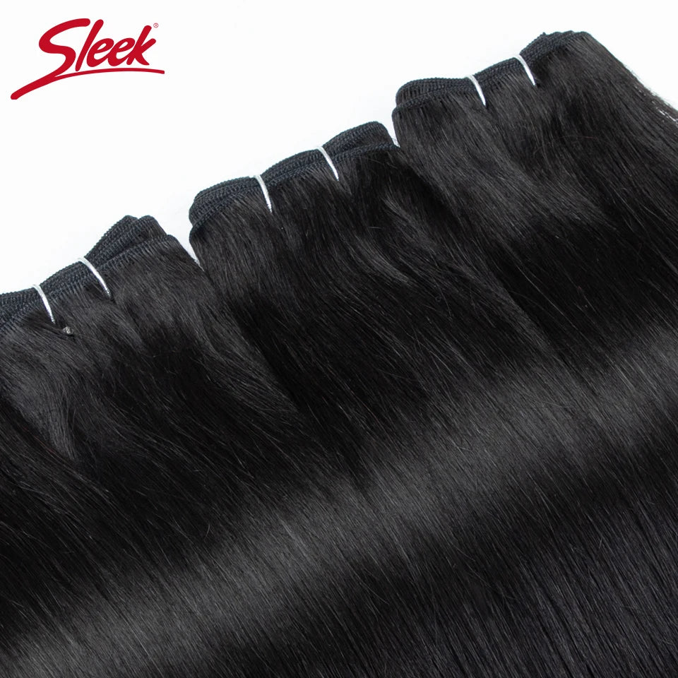 Sleek Peruvian Straight Human Hair Double Drawn Natural Human Hair Weave Bundles Highlight P4/27 P6/613 Remy Human Hair Bundle