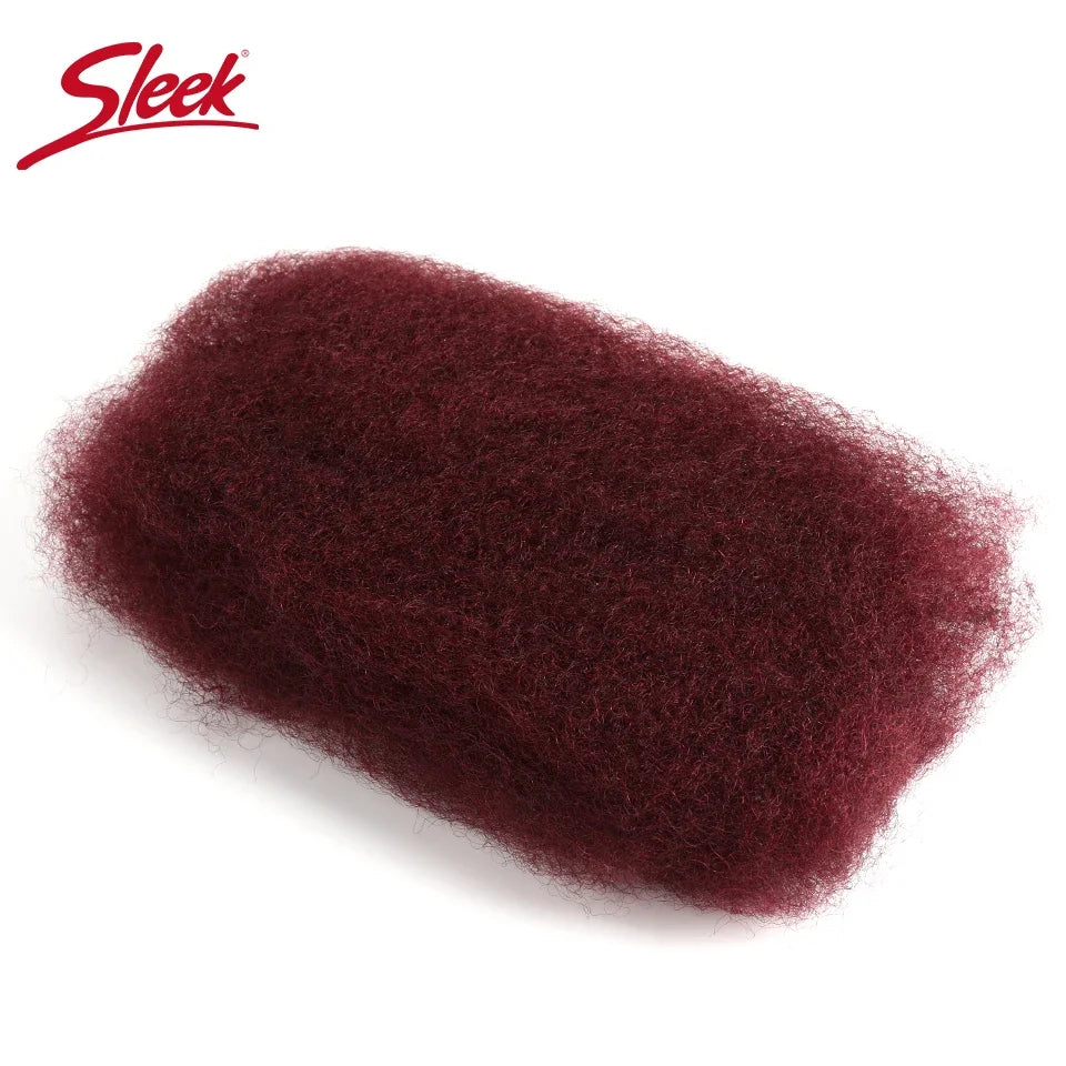 Brazilian QVR Afro Kinky Bulk Human Hair For Braiding Dreadlock Hair 50g/pc Virgin Natural Brown Remy Human Hair Extension
