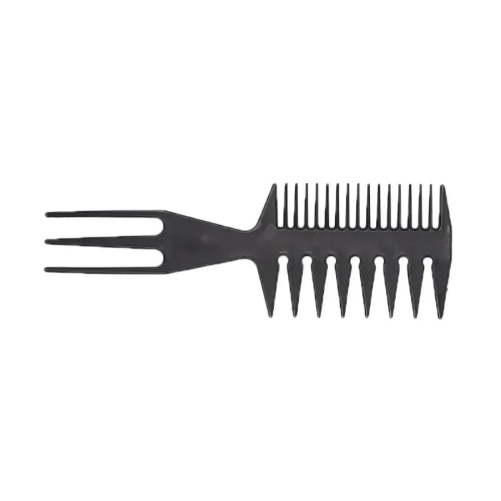 Professional Double Side Tooth Combs Fish Bone Shape Hair Brush Barber Hair Cutting Coloring Brush Special for Real Hair Wigs