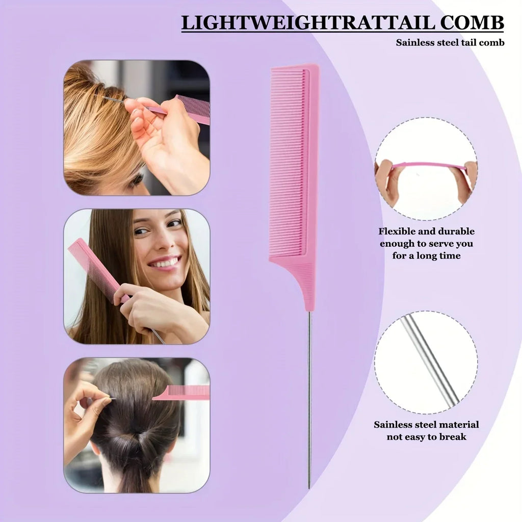 5-piece Curly/normal Hair Styling Tool, Suitable for Both Men and Women,  Special for Real Hair Wigs