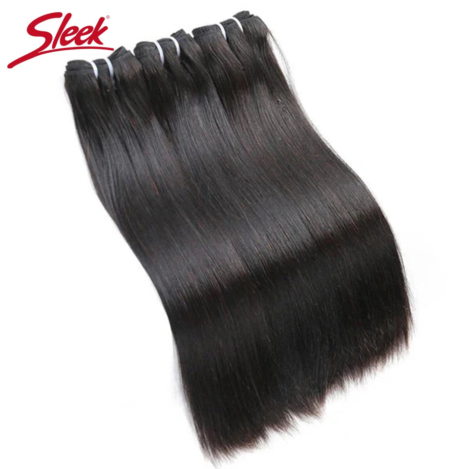 Sleek Brazilian Honey Blonde #27  Straight Hair Double Drawn Natural  Human Hair Weave Bundles Remy 6# 8# Human Hair Bundle