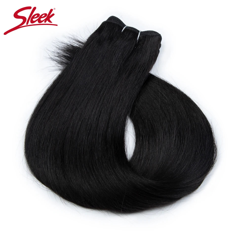 Sleek Peruvian Straight Human Hair Double Drawn Natural Human Hair Weave Bundles Highlight P4/27 P6/613 Remy Human Hair Bundle