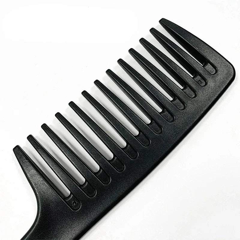 Hairdressing comb heat-resistant women wet hook curly hair brush professional salon styling comb tool，Special for real hair wigs