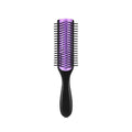 9-Rows Detangling Hair Brush Detangler Hairbrush Scalp Massager Straight Curly Wet Removable Brush Special for Real Hair Wigs