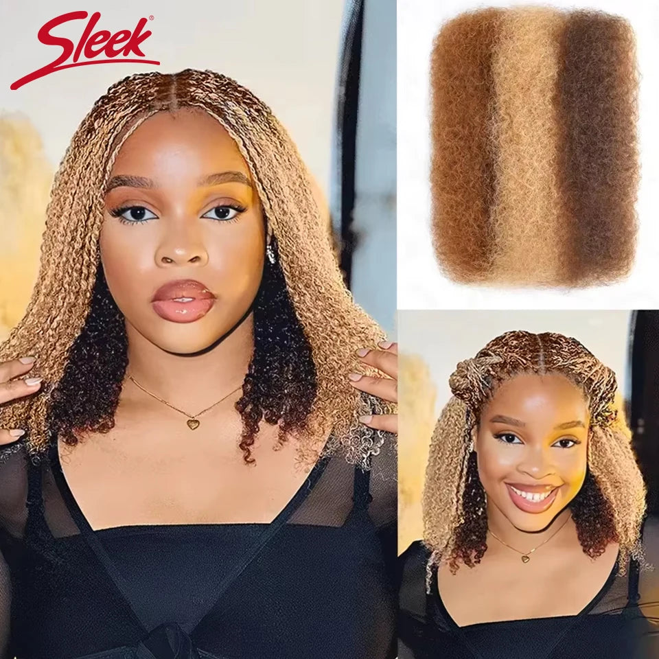 Big Sale Afro Kinky Bulk Human Hair For Braid Twists Curly Hair Extension Peruvian Hair For Dreadlock Extension Create Dreadlock
