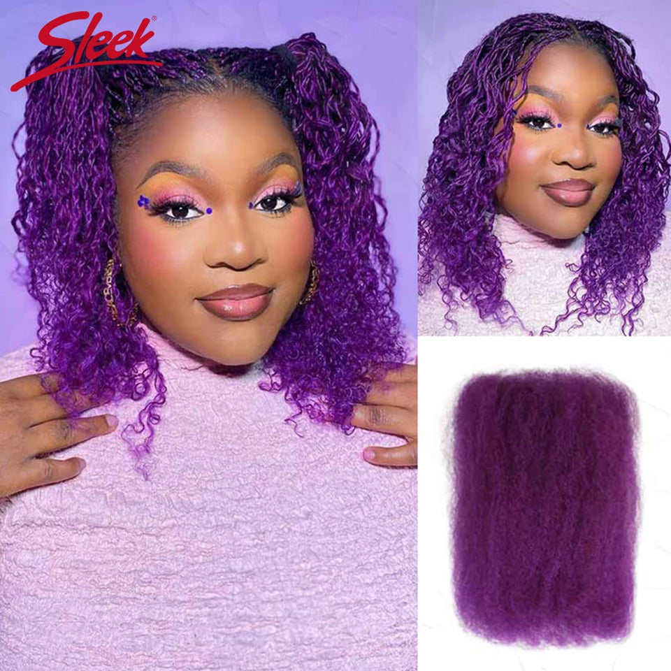 Big Sale Afro Kinky Bulk Human Hair For Braid Twists Curly Hair Extension Peruvian Hair For Dreadlock Extension Create Dreadlock
