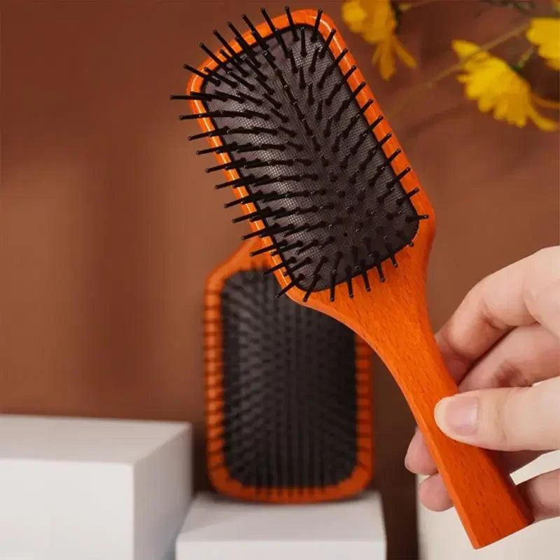 Efficient Hair Removal Comfortabl and Gentle Massage Innovative Professional Massage Comb Anti-static，Special for Real Hair Wigs