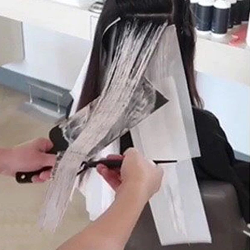 1/3Pcs Hair Highlighting Sectioning Board Hair Coloring,Board with Teeth for DIY Hair Coloring Salon，Special for real hair wigs