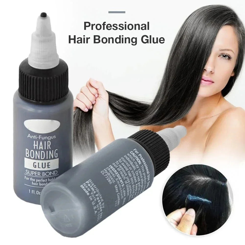 1/2/4oz Bonding Glue Eyelash Extension Glue Strong Hold Adhesive for Lash Waterproof Glue  Professional Invisible Bond Fast Dryi