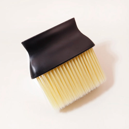 1PC Soft Hair Brush Neck Duster Barber Cleaning Brush Broken Hair Brush Hairdressing Brush，Special for real hair wigs