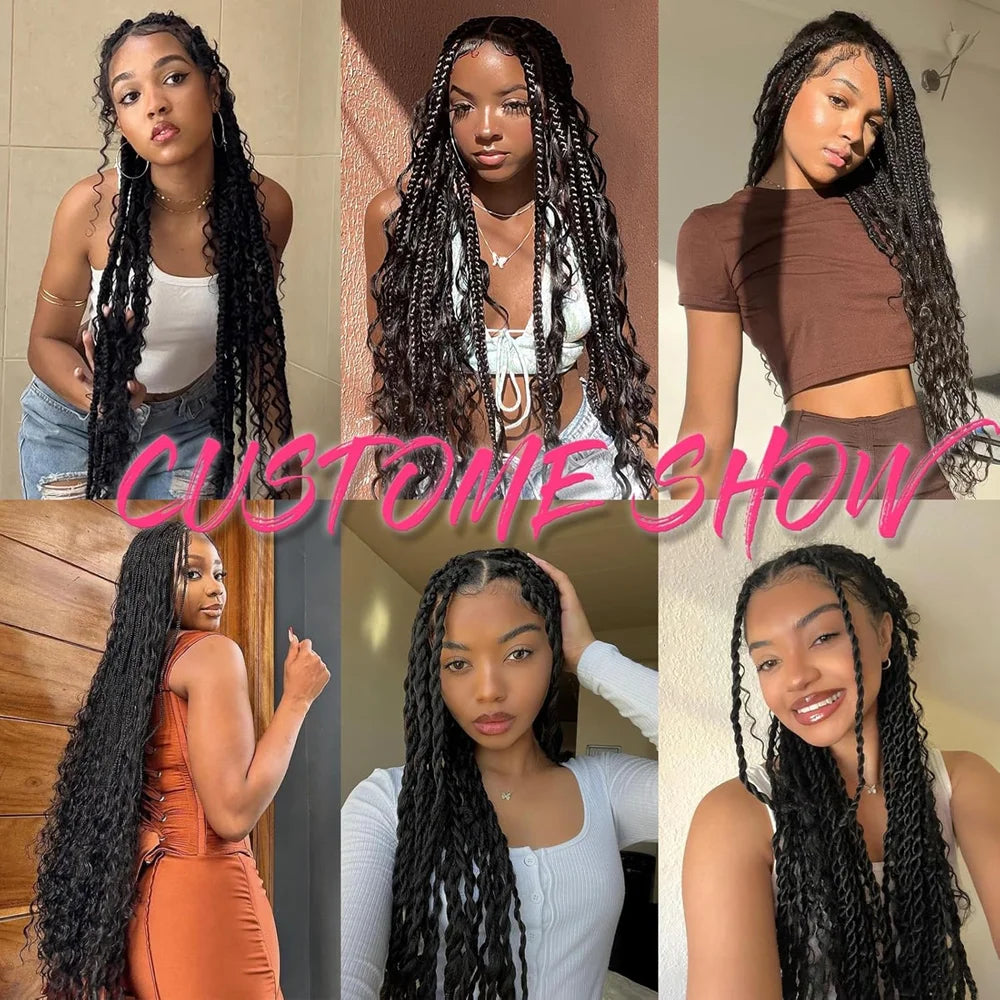 Black Brazil Wool Hair Acrylic Extension Yaki Synthetic Hair Senegalese Twist Faux Locs Wraps Jumbo Crochet Braiding Hair