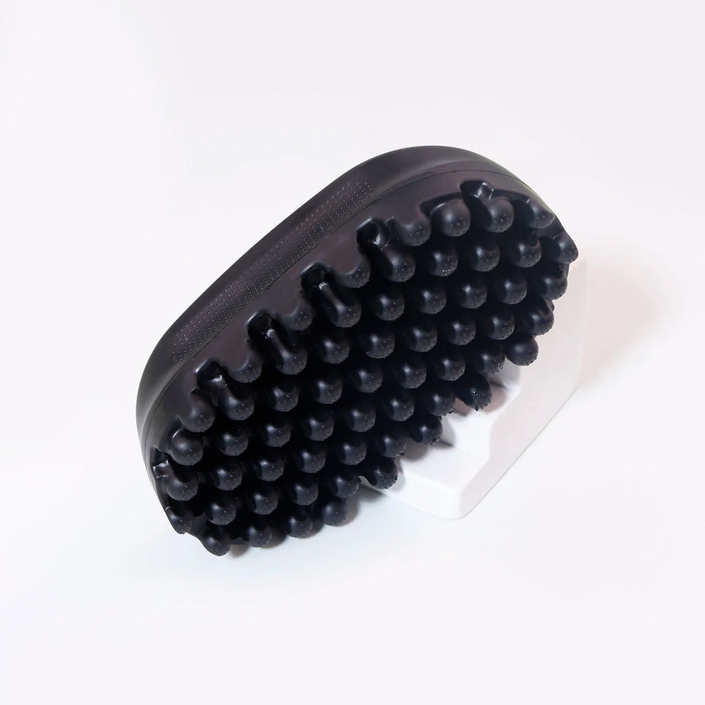 1Pc Luxury Twist Styler Brush, Durable Washable Afro Curl Sponge Racket Barber&Daily Use, Ideal Curly，Special for real hair wigs