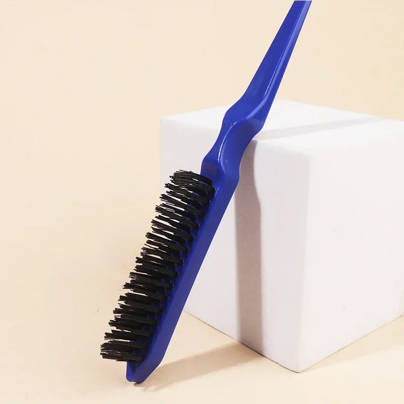 Hair Teasing Brush Back Combing Brush Rat Tail Teasing Hair Brush for Back Combing Styling Tool Special for Real Hair Wigs