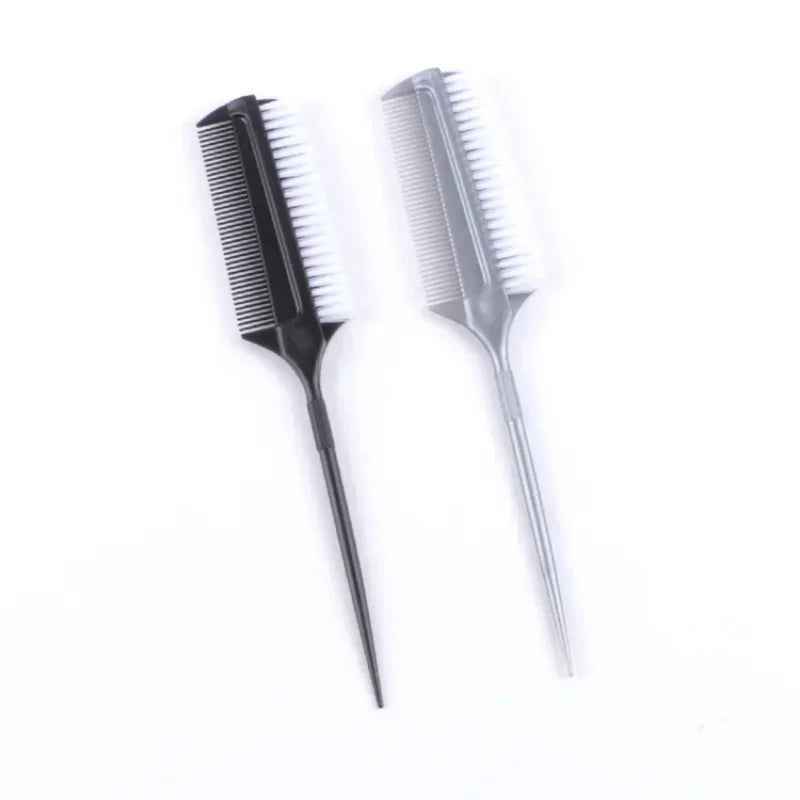 Professional Hairdressing Double sided Dyeing Comb Nylon Hair Dyeing  Hair Dyeing Brush Styling Tool，Special for real hair wigs