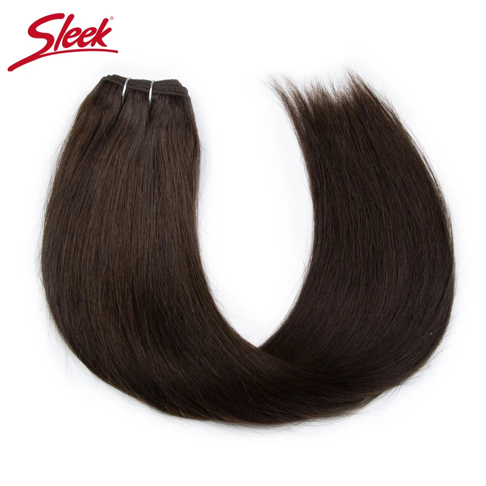 Sleek Peruvian Straight Human Hair Double Drawn Natural Human Hair Weave Bundles Highlight P4/27 P6/613 Remy Human Hair Bundle