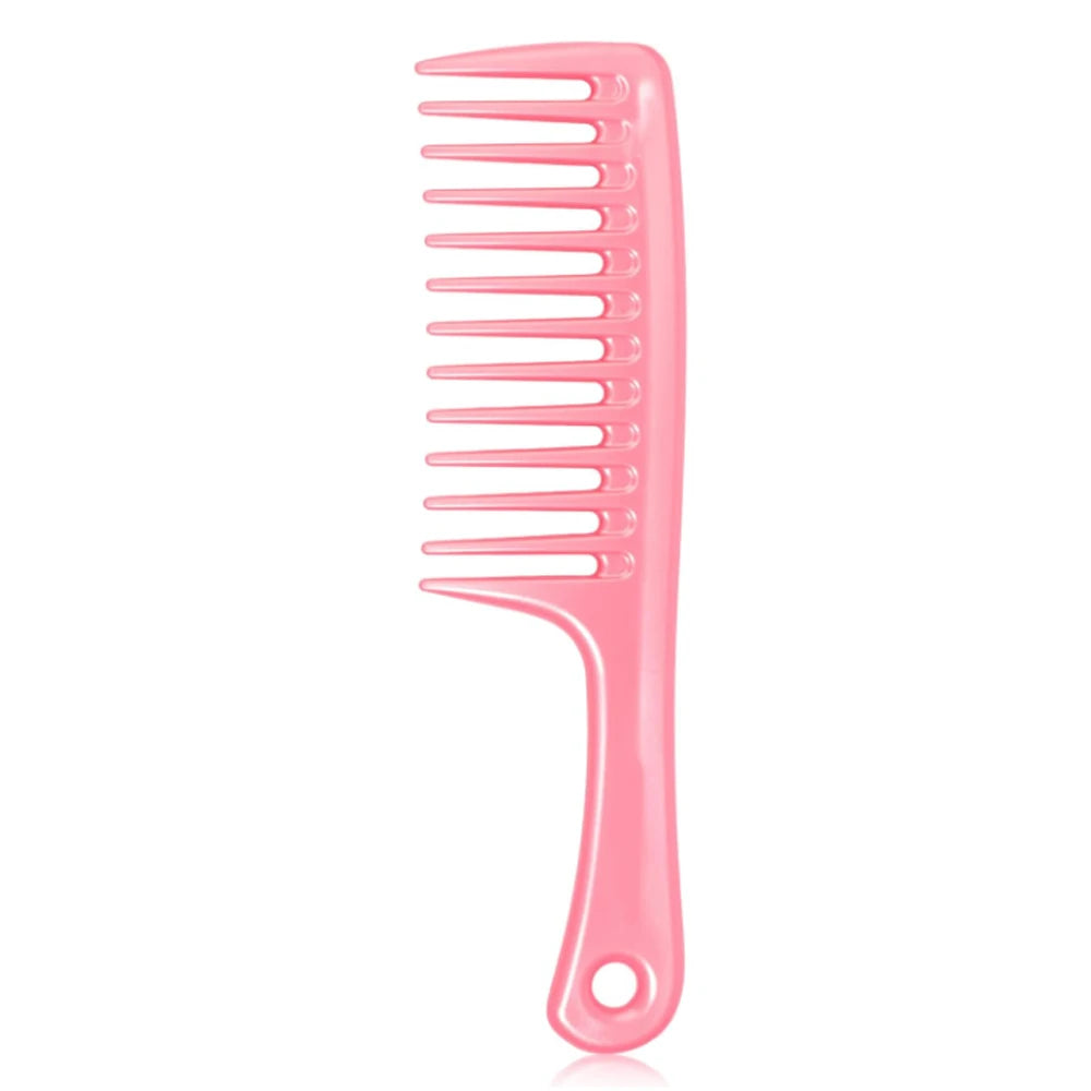 4pc Large Wide Tooth Comb Detangling Wet or Dry Combs for Shower, Hair Styling Brush for Natural, Curly, Long Hair for Women&Man