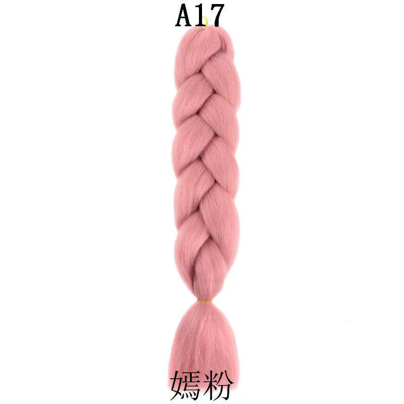 Synthetic 24 Inch 100g Braiding Hair Extensions